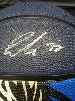 Luka Doncic Signed Mavericks Basketball COA