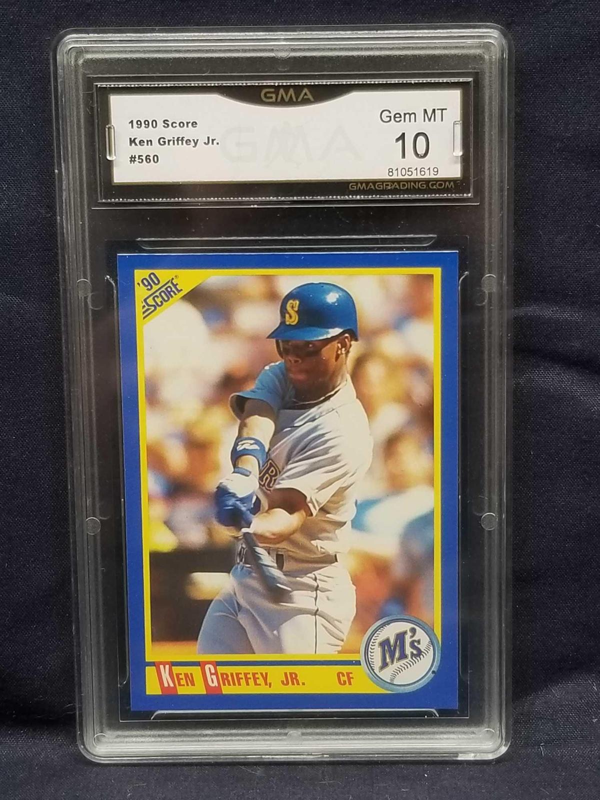 1990 Score Ken Griffey Jr. GMA Gem MT 10