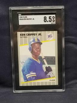 1989 Fleer Ken Griffey Jr. SGC NM-MT+ 8.5