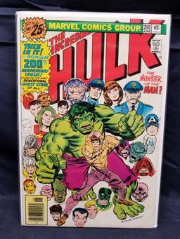 Vintage Marvel Hulk and Sub Mariner Comics 7 Units