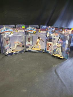 Starting lineup baseball figures 3 players