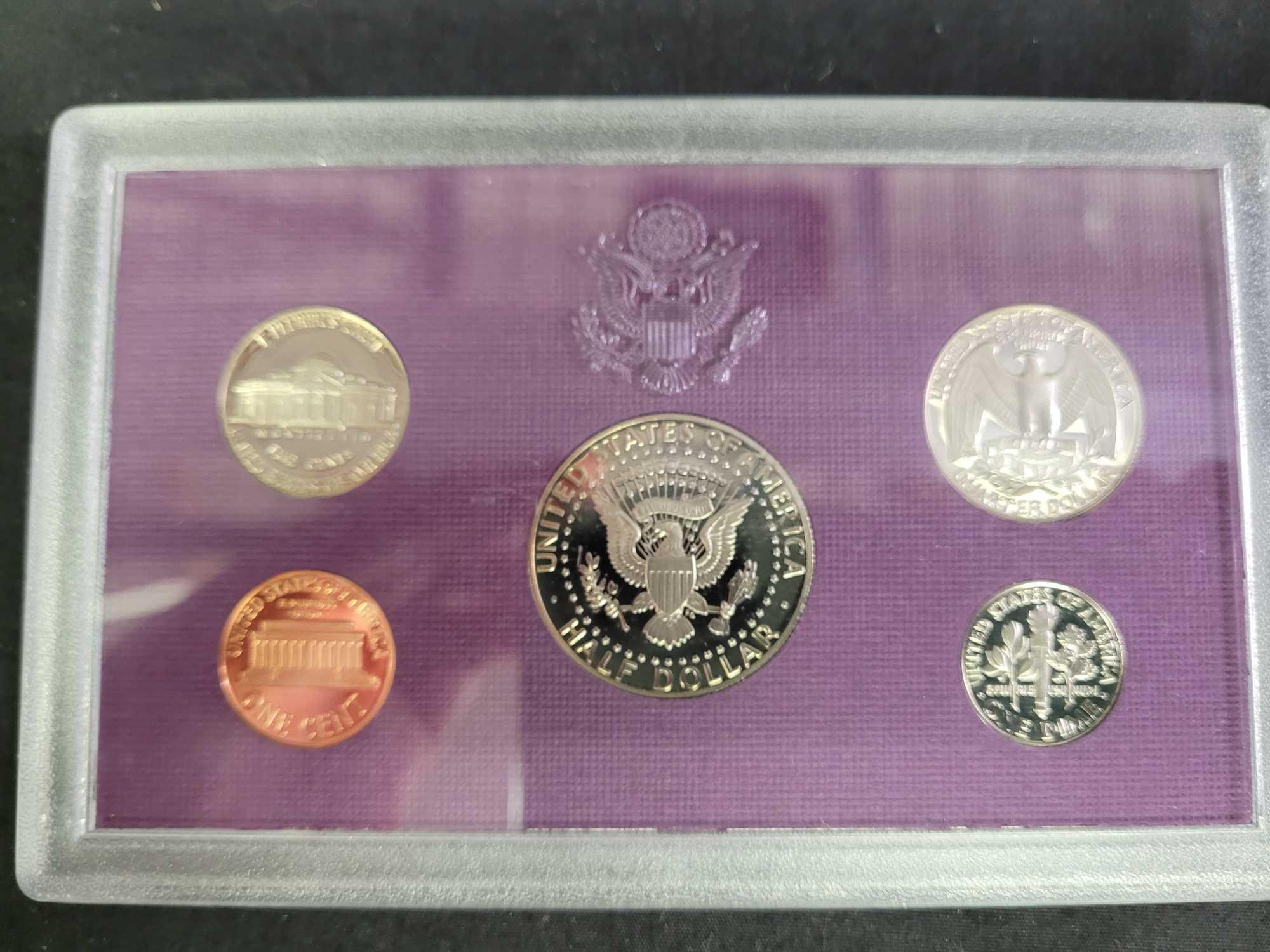 United States Proof set's 1990-91-92