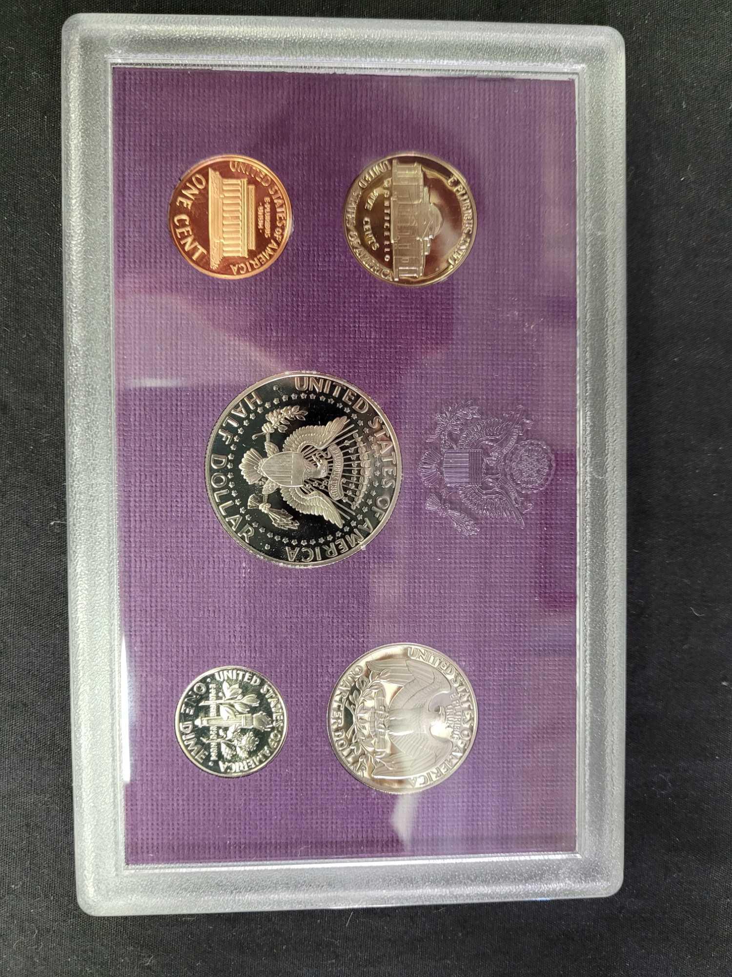 United States Proof set's 1990-91-92