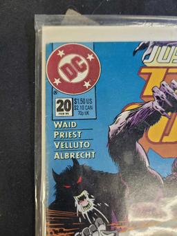 Justice league comic book DC