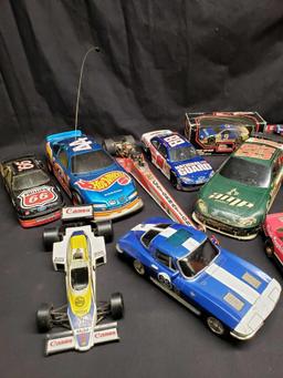 Mixed lot of Vintage used Racecars. Hot Wheels, Mobile