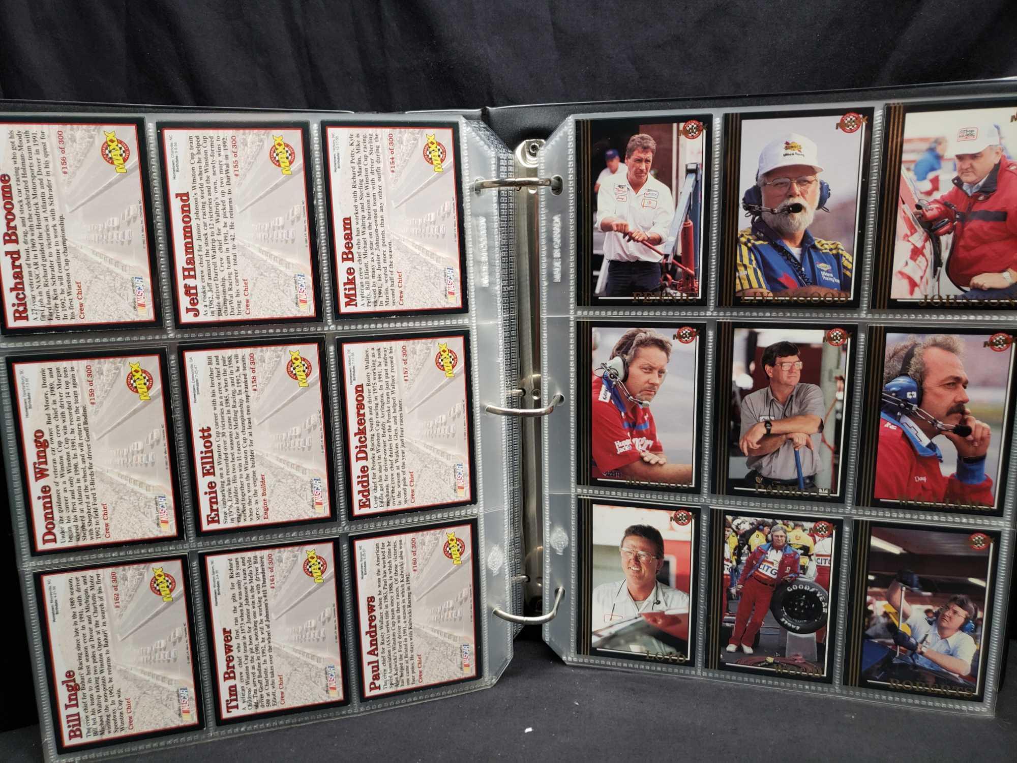 Maxx Race Cards 1988- 1992 & Premier Series