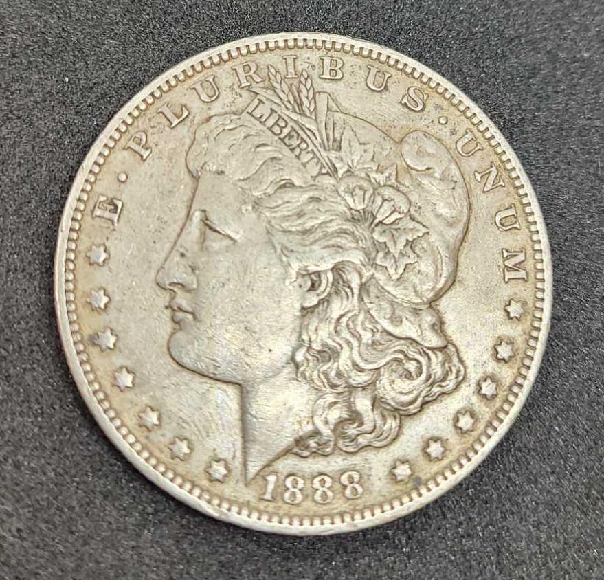 1988 Morgan silver dollar 90% silver