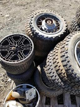 Pallet of Small Tires