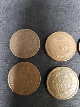 1890s Indian Head pennies