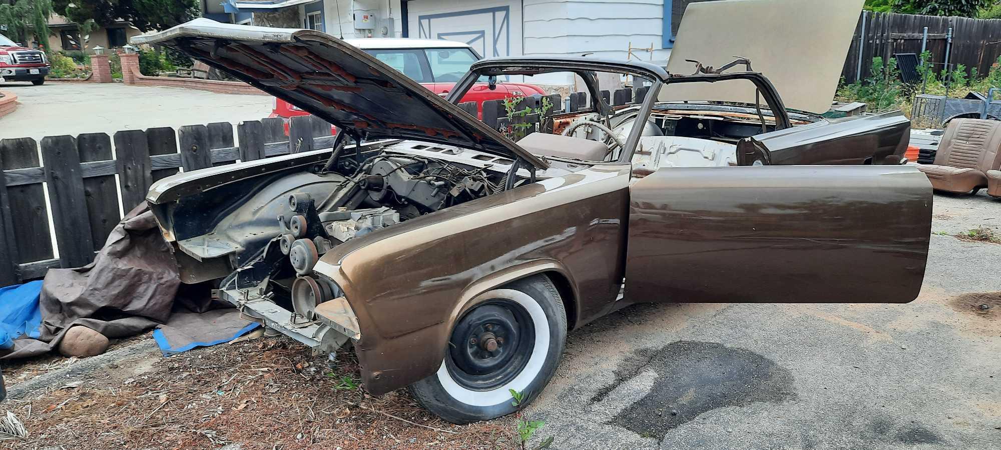 1963 Oldsmobile Cutlass Convertible Project