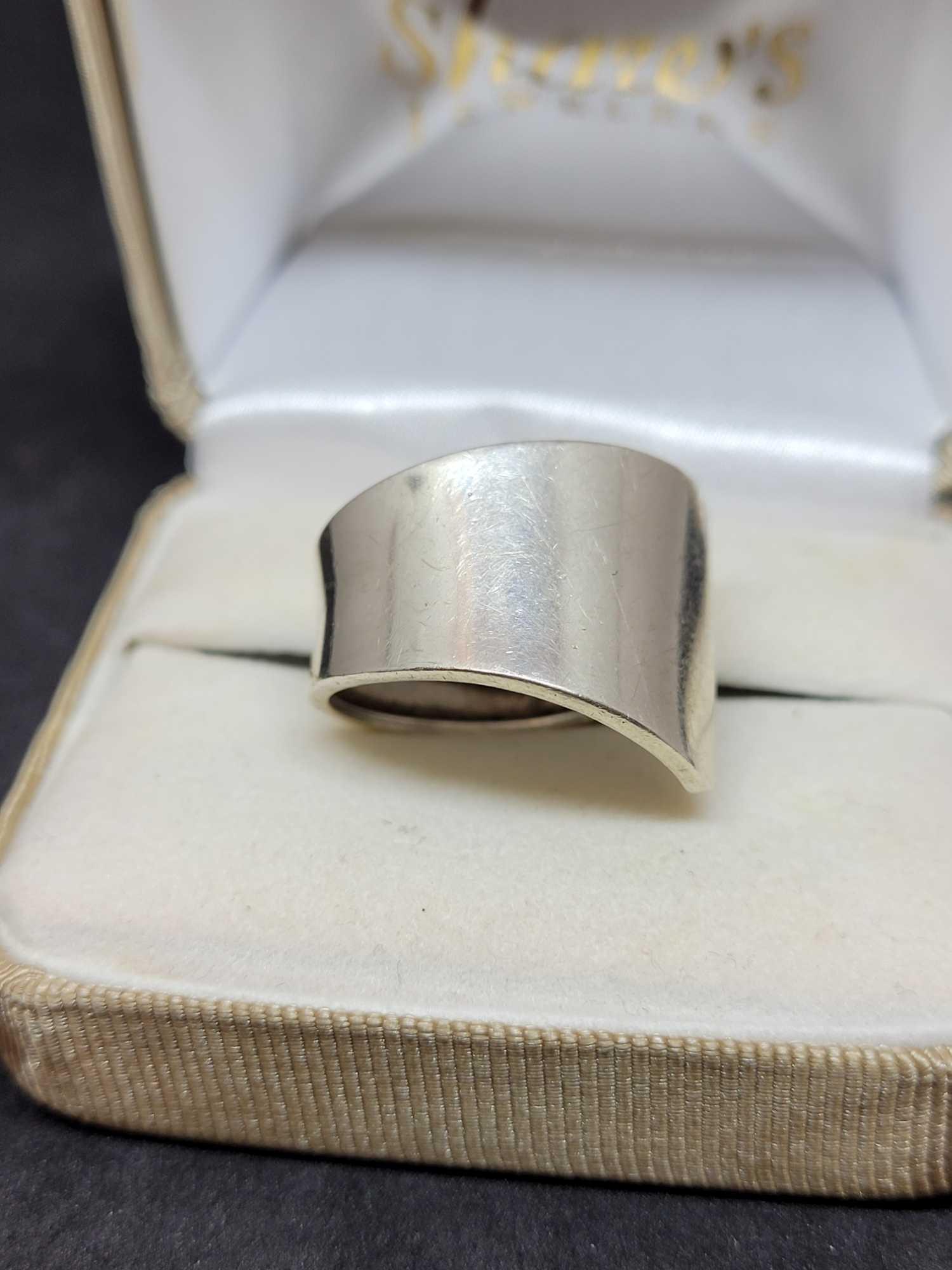 6 stunning ring's with 950 silver stamp