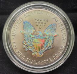 2000 American Silver Eagle Hologram 1 Ounce Silver Round Gem Brilliant Uncirculated .999 Pure Silver