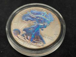2000 American Silver Eagle Hologram 1 Ounce Silver Round Gem Brilliant Uncirculated .999 Pure Silver