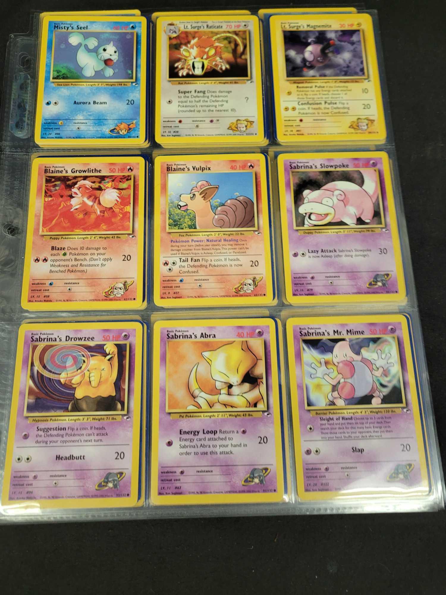 Pokemon cards WOTC 1st edition, shadowless, holo,