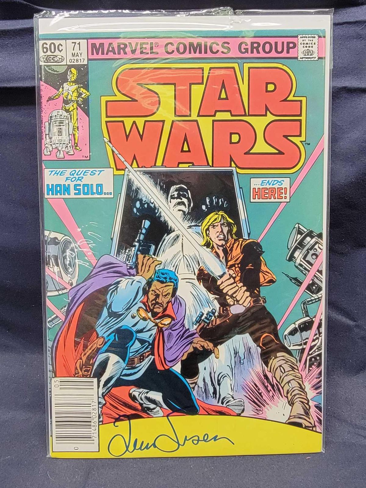 Marvel Comics Star Wars Issue 71 Signed Louis Simonson