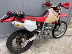 2002 Honda XR400R Motorcycle, VIN # JH2NE03162K701751