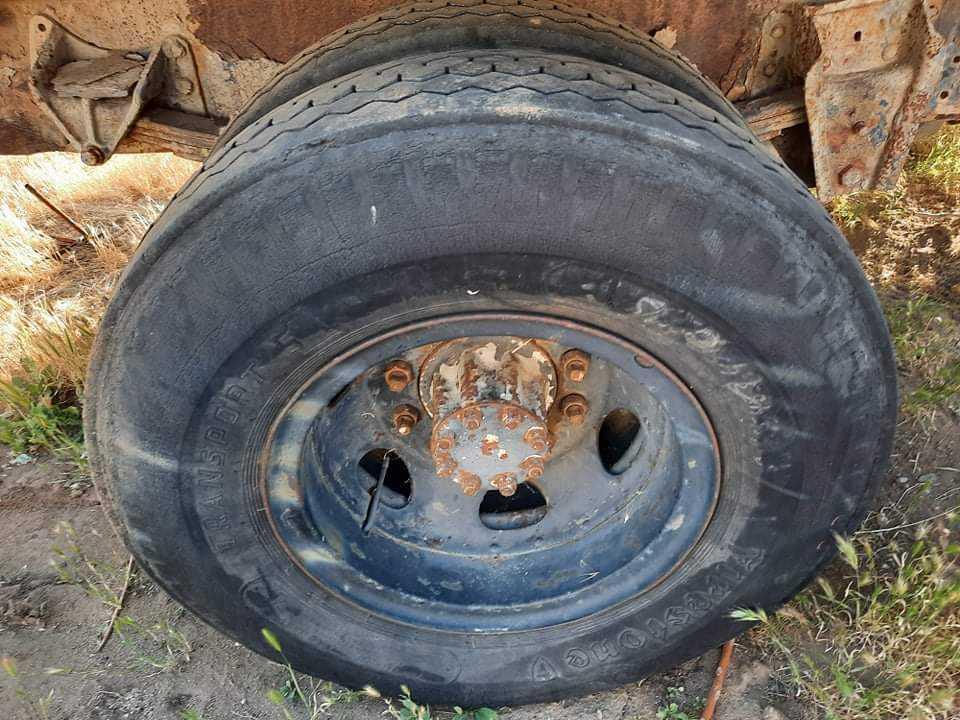 Old Water Tank Truck sold for parts only