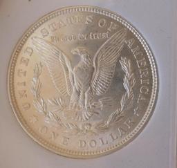 Morgan silver dollar 1921 D Gem BU Frosty white Premium better Date