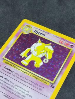 Pokemon card Fossil holo Hypno WOTC