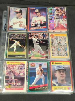 Cal Ripken Jr baseball card lot