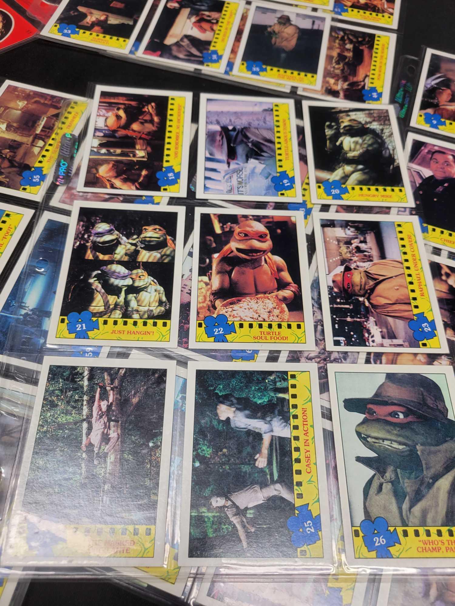 Ninja Turtles trading cards