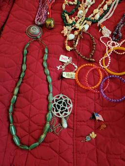 Costume Jewelry Bracelets and Necklaces