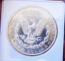 Morgan silver dollar 1880 S Gem MS++ Satin white high grade Monster