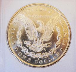 Morgan silver dollar 1880 S Gem MS++ Satin white high grade Monster