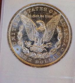 Morgan silver dollar 1885 O Gem BU DDO PL Glassy Rainbow MS++ High Grade