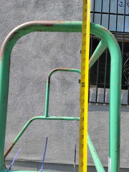 35in Tall Xtra Wide Safety Ladder Rolling