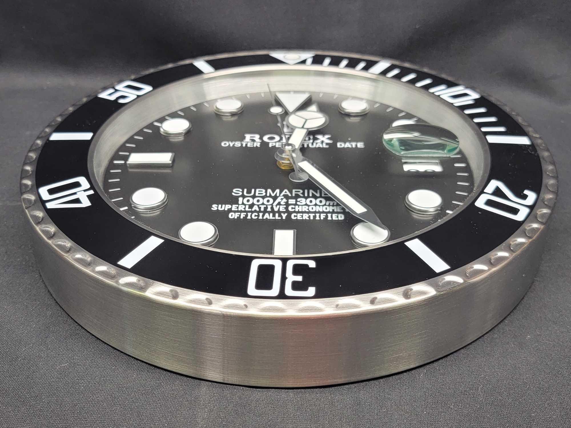 Rolex Watch Submariner Wall Clock