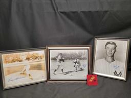 NYs Ewell Blackwell John Jacinck framed 8 x 10 photos Signed