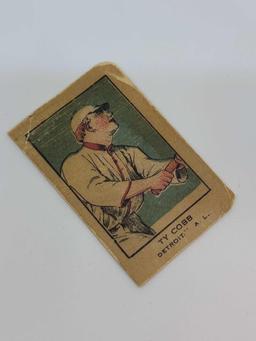 Ty Cobb Strip card
