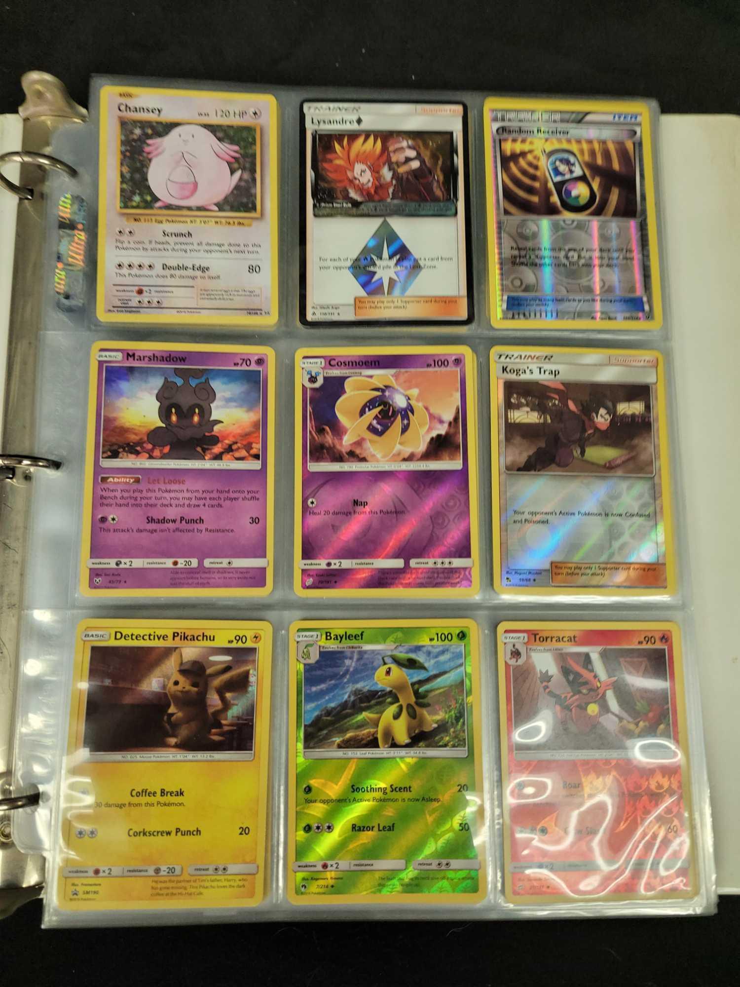 Binder of pokemon cards Holo, Reverse Holo, Rare