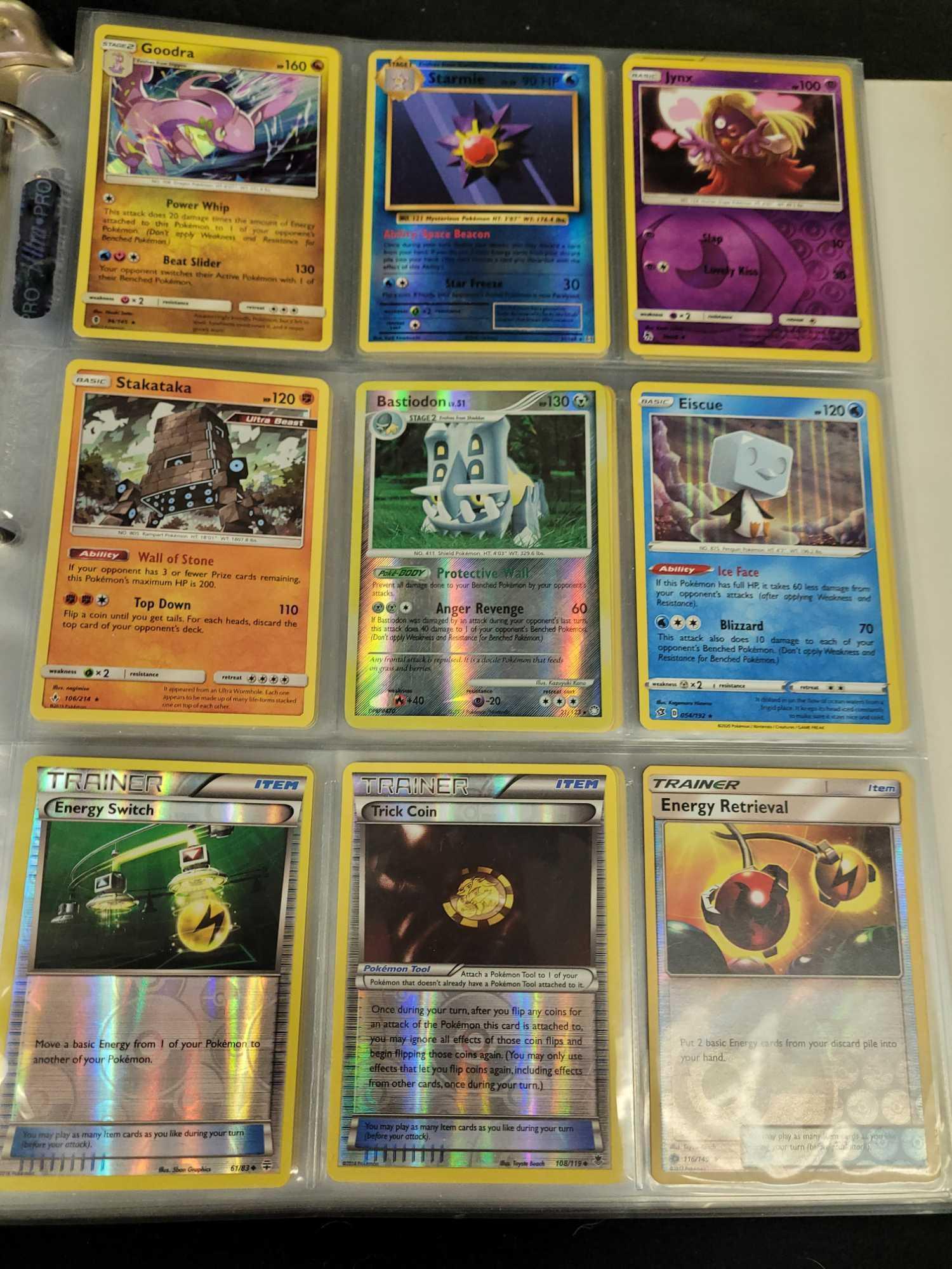 Binder of pokemon cards Holo, Reverse Holo, Rare