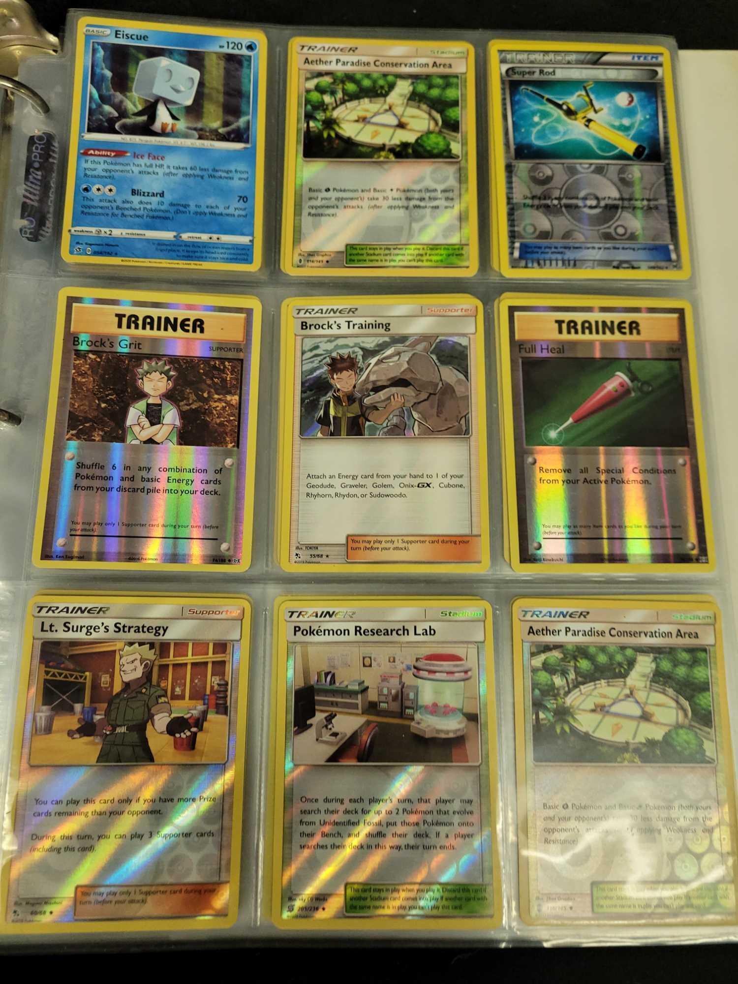 Binder of pokemon cards Holo, Reverse Holo, Rare