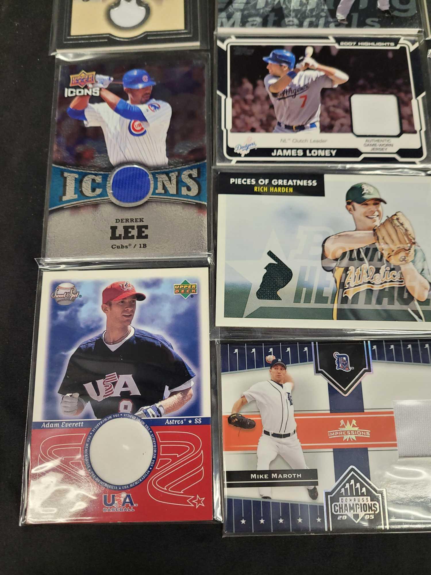 20 jersey Baseball cards