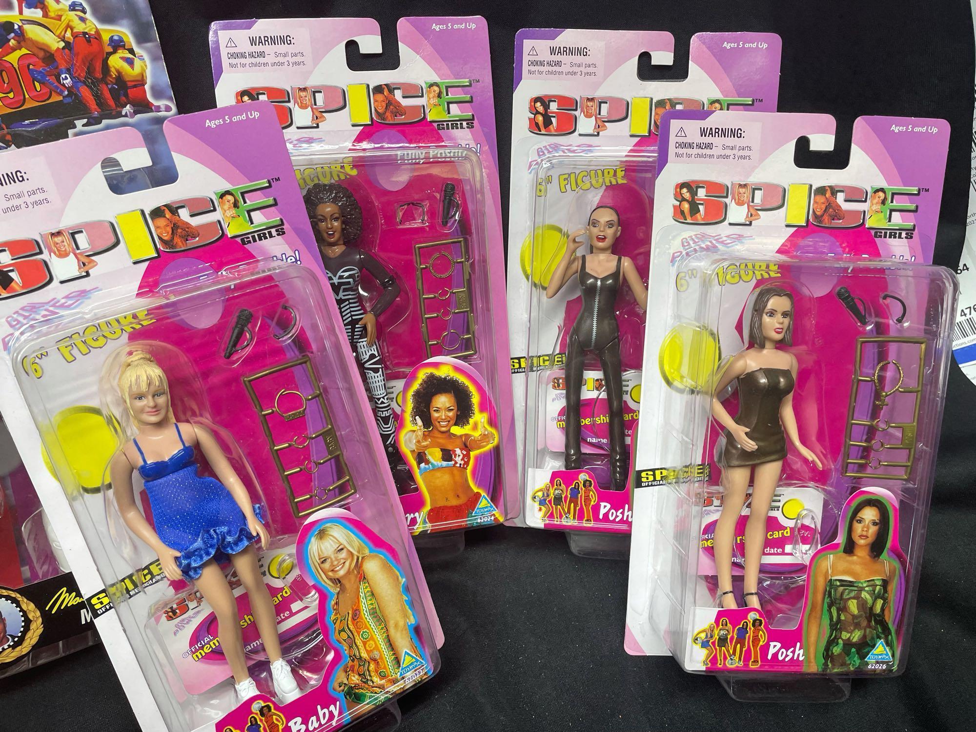 Sports and Spice Action Figure Lot