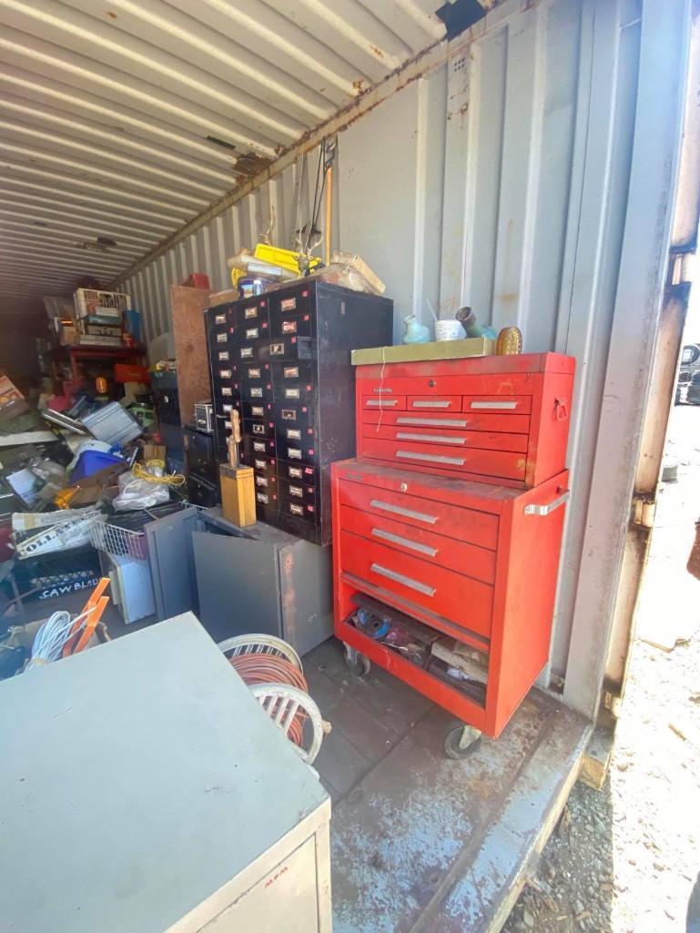 40ft Tool Container Trailer Full of Toolboxes Power Tool etc.