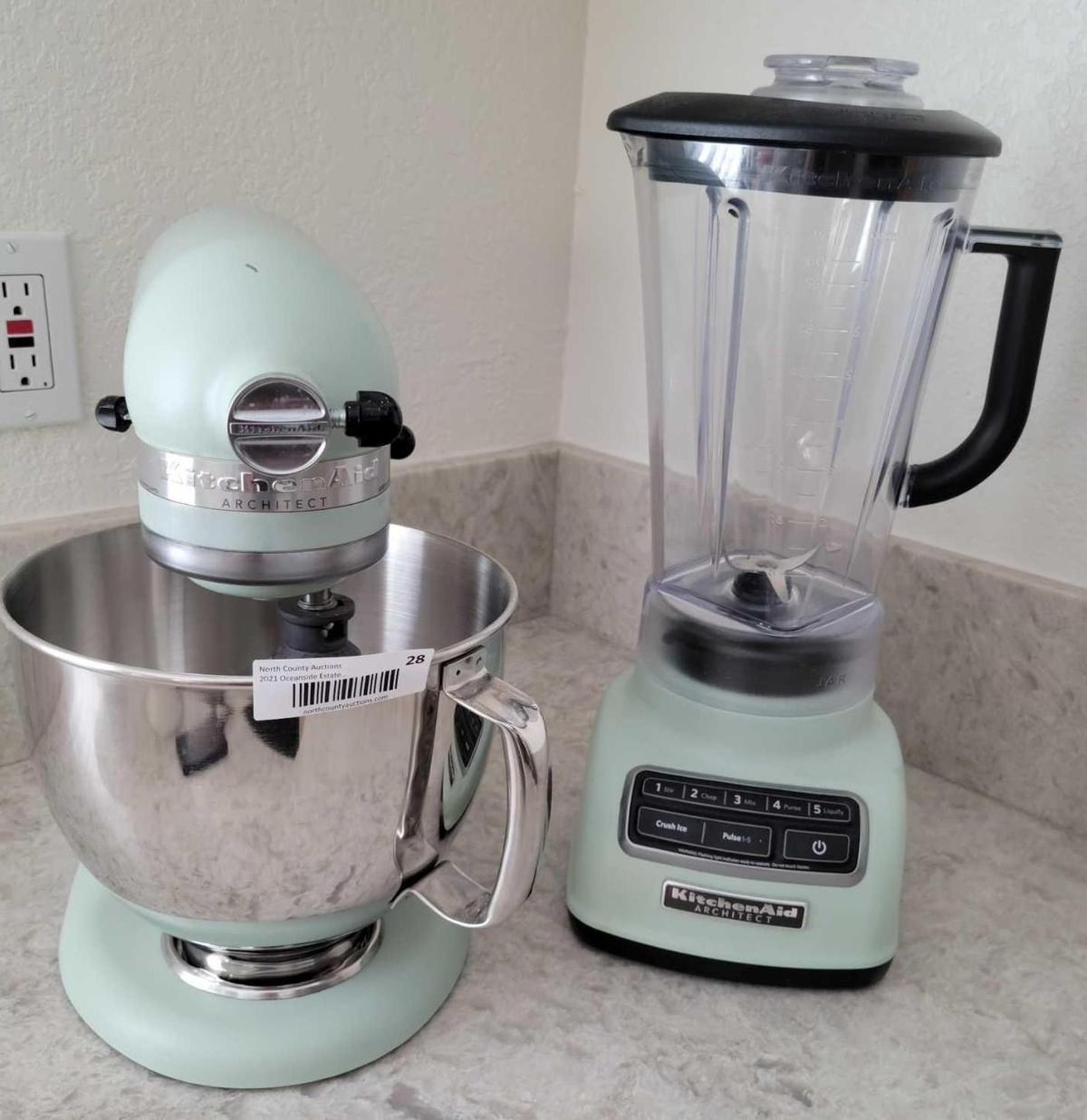 Kitchen Aid Architect 5 qt mixer and matching Blender