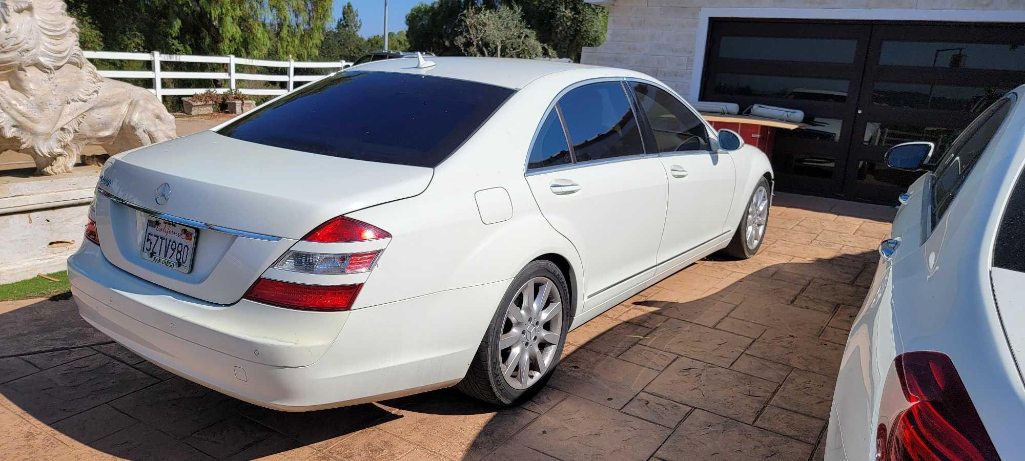 2007 Mercedes Benz S550 Luxury 4 Door Sedan - 170k Miles FRONT END DAMAGE