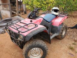 Hond Ranger ES quad w/ Riding Helmet