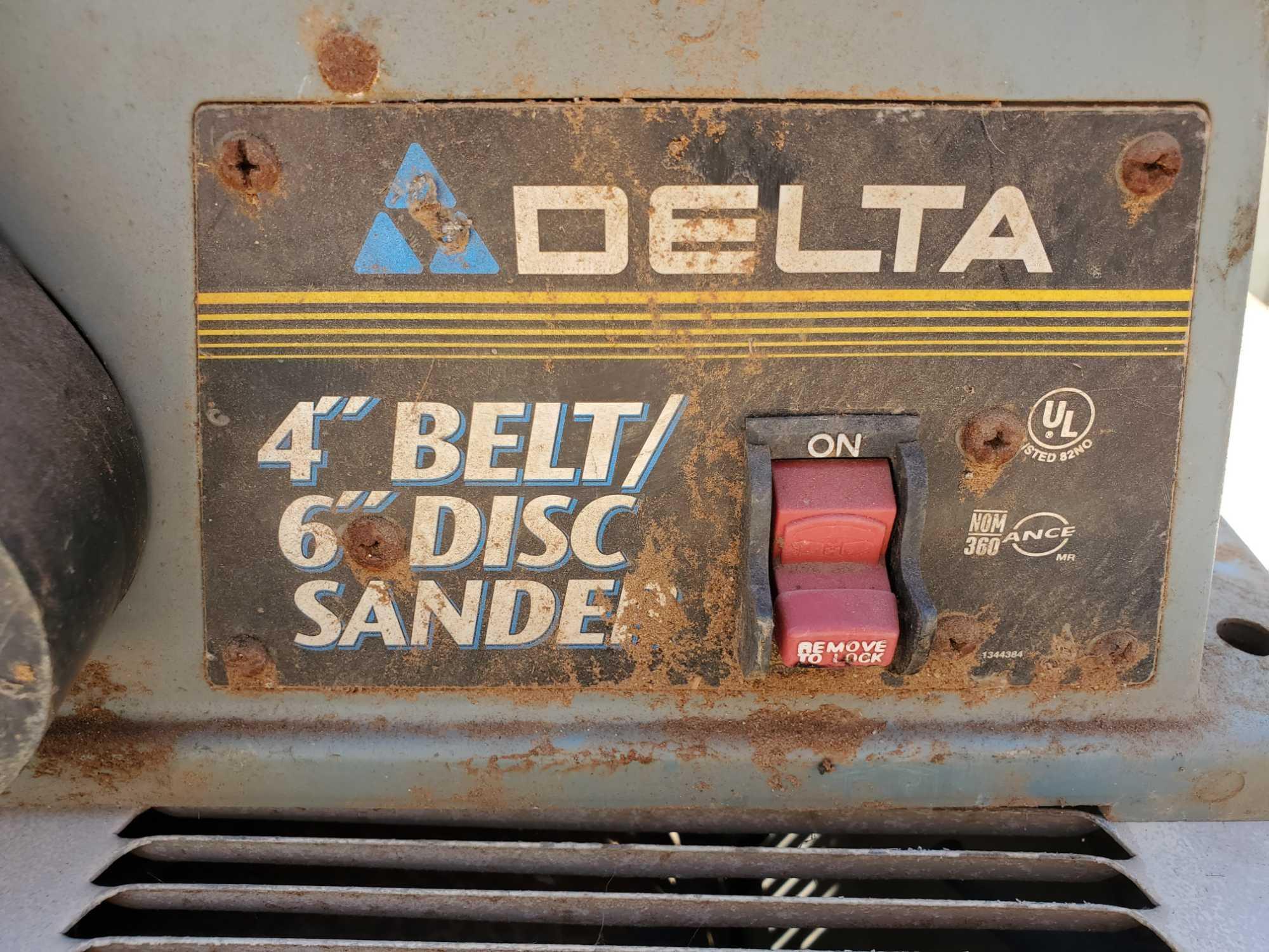 Delta 4in Belt / 6in Disc Sander