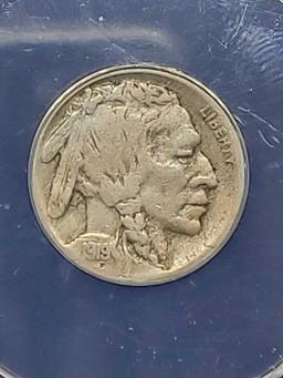 1919-S ANACS Fine 12 Buffalo Nickel