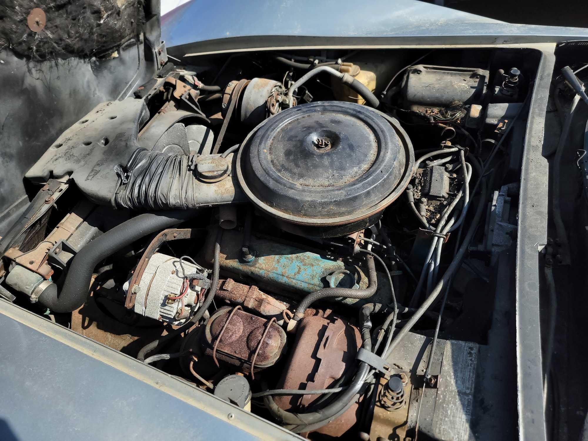 1977 corvette Odometer Says 3226 non running project car