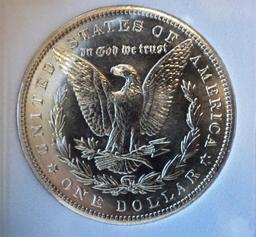 Morgan Dollar 1891 Proof CAMEO ultra Rare Monster coin better date PQ