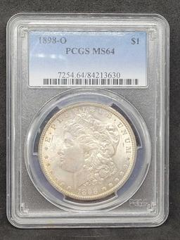 1898-O Morgan silver dollar