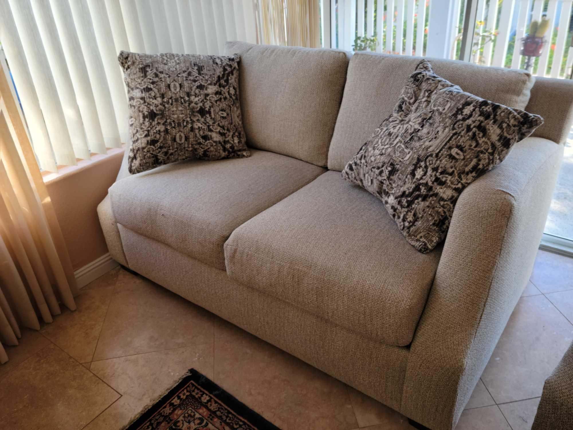 Loveseat and Matching chair