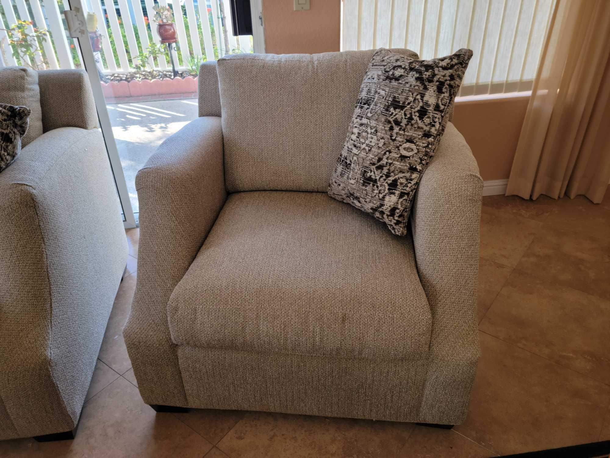 Loveseat and Matching chair