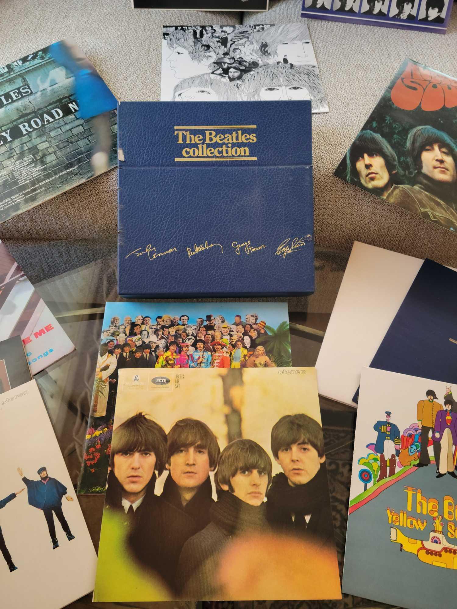 The Beatles Collection in Blue Box w 13 Albums